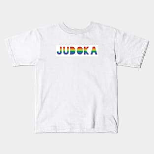 Judoka Gay Pride Kids T-Shirt